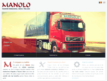 Tablet Screenshot of manolo.ro