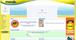 Desktop Screenshot of manolo.com.br