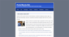 Desktop Screenshot of manolo.net